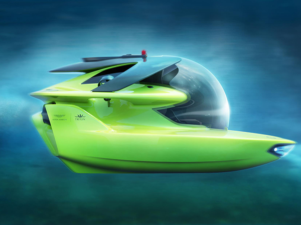 غواصة Project Neptune: شراكة استثنائية بين Aston Martin وTriton